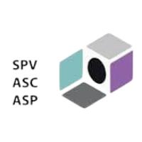 Logo SPV ASC ASP, Schweizerischer Plattenverband